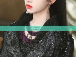 Red Cheongsam Revamp:Teen Girl Fashion for Autumn Winter