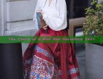 The Charm of a Mini Red Horseface Skirt