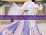 Summer Elegance of Hanfu in the Eight-Year-Olds Fairy Tale