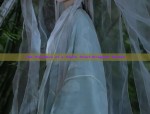 The Elegance of a Hanfu Scarf-Wrapped Woman