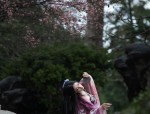 Koi锦鲤 in Hanfu汉服:Peach Blossom Sequence of Cultural Splendor