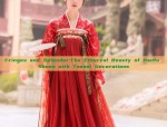 Elegant Womens Horseface Skirt Ensemble A Blend of Traditional and Modern Charm