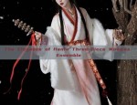 The Elegance of Hanfu Three-Piece Womens Ensemble
