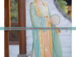 The Splendor of Shanxi-Style Hanfu Robes:The Elegance of Large-袖汉服女装