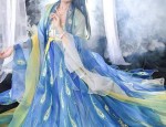 A Little Girls Enchanting Journey in a Stunning Princess-Style Hanfu Dress
