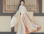The Vibrant Splendor of Red-Dyed Traditional Chinese Hanfu Clothing