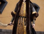 Winter Ming-Style Hanfu Collared Jacket:A Traditional Elegance