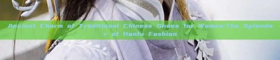 Ancient Charm of Traditional Chinese Shoes for Women:The Splendor of Hanfu Fashion