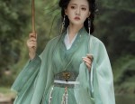 提花改良旗袍连衣裙