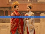 Winter Ensemble for a Lady in Traditional Chinese Hanfu Costume