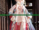 Summer in a Blooming Cheongsam Princess Dress for Little Girls