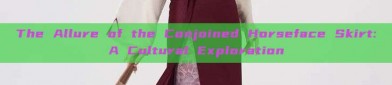 The Allure of the Conjoined Horseface Skirt:A Cultural Exploration