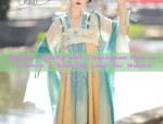 Traditional Chinese-Style Family Cosplay:Maternity Ma-Face Skirt and Childs Traditional Attire