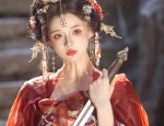 Princess in a Splendid Hanfu Robe:A 10-Year-Old Fairy Tale Charm