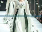 The Enchanting Journey of a Fortune God in Traditional Hanfu for Adults