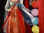 The Art of Styling a Shawl with a Black Cheongsam