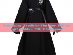 Embracing Tradition:The New Mid-Length Golden Silk Cheongsam