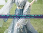New Years Hanfu Headdress:The Rise of Fake Hair as a Fashion Statement
