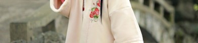 One-Year-Old Girls Traditional Chinese Hanfu Fashion Celebration