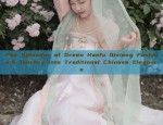 Embracing the New Sino-Chic Green Maternity Cheongsam:A Journey into the World of Plus Size Fashion