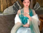 Koi锦鲤 in Hanfu汉服:Peach Blossom Sequence of Cultural Splendor