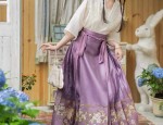 Teenage Girls Traditional Chinese Hanfu Costume:The Charm of 13-Year-Old Elegance