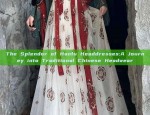 Classic Charm of Old Beijing Cloth Shoes and Cheongsam Combination