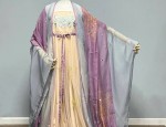 A Summer Day with a Little Purple Hanfu Girl