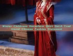 Winter Childrens Horseface Skirt Set:A Traditional Chinese Fashion Statement