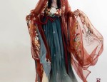 The Splendid Armor of Zhao Zilong:The Five Tiger Generals Hanfu Suit
