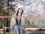 Summer Chic in Traditional Baby Hanfu Skirt with Lightweight Chiffon Fabric