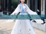 Traditional Horseface Skirt for Girls:A New Years Greetings Costume