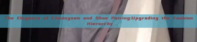 The Elegance of Cheongsam and Shoe Pairing:Upgrading the Fashion Hierarchy