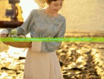 Autumn Winter Fashion:The Rise of the Horseface Skirt with Standing Collar Top