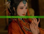 Vintage Cheongsam with a Touch of Elegant Shawl