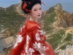 Traditional Chinese Style MaFace Skirt for Little Girls in Winter Fashion
