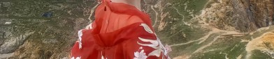 Traditional Chinese Style MaFace Skirt for Little Girls in Winter Fashion