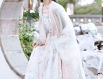 Winter Ming-Style Hanfu Collared Jacket:A Traditional Elegance