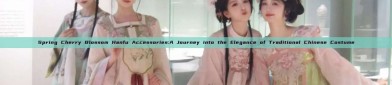 Spring Cherry Blossom Hanfu Accessories:A Journey into the Elegance of Traditional Chinese Costume