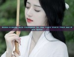 Winter-Friendly Girls Cheongsam for New Years Visit:A Thick and Warm Option