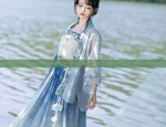 Summer Long-sleeved Hanfu Costumes for Little Girls