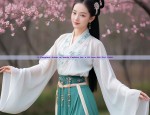 Embracing the Enchantment of Autumn-Winter Green Cheongsam