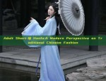 Adult Short-袖 Hanfu:A Modern Perspective on Traditional Chinese Fashion