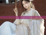 Summer Elegance of Hanfu for Women:A Fairy-like Appearance in Traditional Chinese Splendor