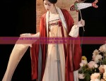 Embroidery on Silk Brocade Fabric:The Art of the Horseface Skirt