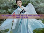 The Charm of Cheongsam-Inspired Collarless Mid-Length Dress