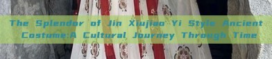The Splendor of Jin Xiujiao Yi Style Ancient Costume:A Cultural Journey Through Time
