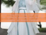 The Elegant Combination of Horseface Skirt with V-neck Top
