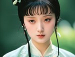 Vintage-Style Cheongsam with Splendid Flower Prints:A Cultural Journey