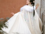 Traditional Elegance:Womens Tang Suit Dress for Autumn-Winter